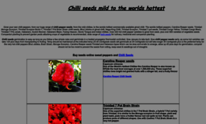 Chiliseeds.co.uk thumbnail