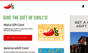 Chilisstore.wgiftcard.com thumbnail