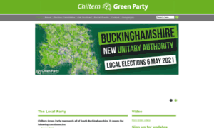 Chiltern.greenparty.org.uk thumbnail