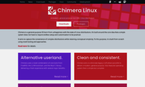 Chimera-linux.org thumbnail