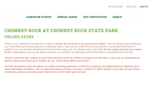 Chimneyrockpark.biz thumbnail