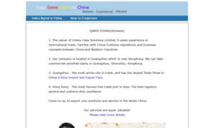 China-sales-agent.com thumbnail