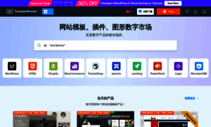 China.templatemonster.com thumbnail