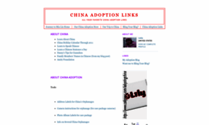 Chinaadoptionlinks.blogspot.com thumbnail