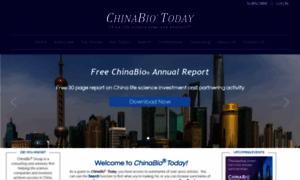 Chinabiotoday.com thumbnail