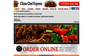 Chinachefexpressaurora.com thumbnail