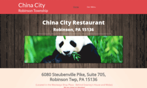 Chinacitymenu.com thumbnail