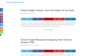 Chinafreightreview.com thumbnail