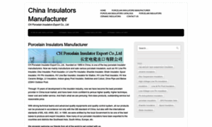 Chinainsulators.com thumbnail