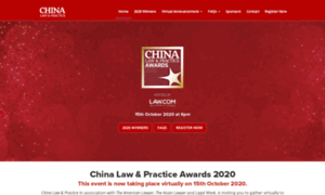 Chinalawandpractice-awards.com thumbnail