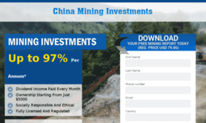 Chinamininginvestments.com thumbnail