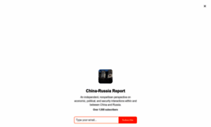 Chinarussiareport.substack.com thumbnail