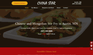 Chinastarbuffetaustin.com thumbnail