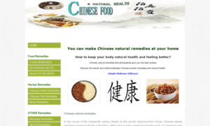 Chinese-food-and-natural-health.com thumbnail