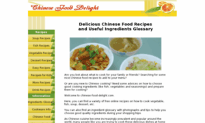 Chinese-food-delight.com thumbnail