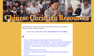 Chinesechristianresources.org thumbnail
