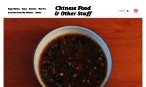 Chinesefoodandotherstuff.com thumbnail