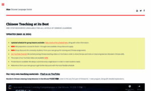 Chineselanguagecentre.net thumbnail