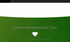 Chinesemedicinebodytype.com thumbnail