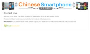 Chinesesmartphonestore.com thumbnail