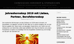 Chinesisches-horoskop.xyz thumbnail