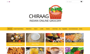 Chiraagindianonlinegrocery.com thumbnail