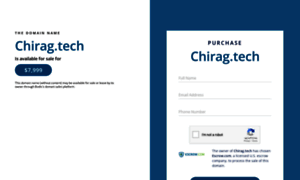Chirag.tech thumbnail
