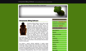 Chirobillingsoftware.com thumbnail