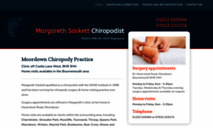 Chiropodist-bournemouth.co.uk thumbnail