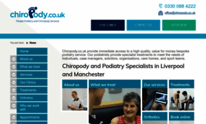 Chiropody.co.uk thumbnail