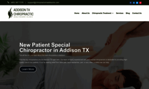 Chiropractoraddisontx.com thumbnail