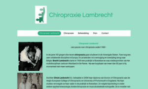 Chiropraxie-lambrecht.be thumbnail