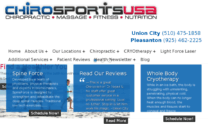 Chirosportsusa.com thumbnail