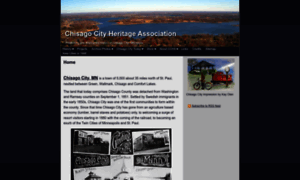 Chisagocityheritage.org thumbnail