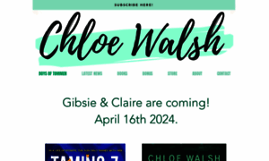 Chloewalshauthor.com thumbnail