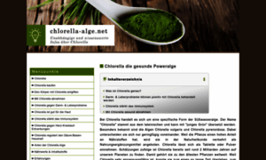Chlorella-alge.net thumbnail