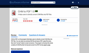 Chm-to-pdf1.software.informer.com thumbnail