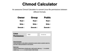 Chmod-calculator.com thumbnail