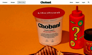 Chobani.com thumbnail