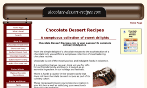 Chocolate-dessert-recipes.com thumbnail