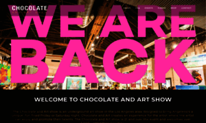 Chocolateandartshow.com thumbnail