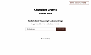 Chocolategreens.co thumbnail