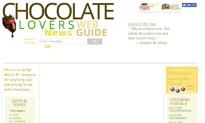 Chocolateloverswebguide.com thumbnail