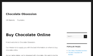 Chocolateobsession.com thumbnail