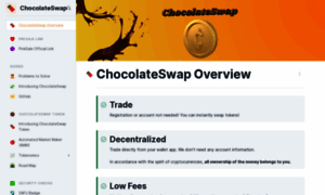 Chocolateswapdex.gitbook.io thumbnail