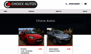 Choiceautos.co.uk thumbnail