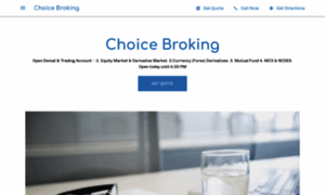 Choicebroking.business.site thumbnail