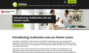 Choicehomeloans.com.au thumbnail