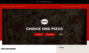 Choiceonepizzact.com thumbnail