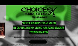 Choiceshairstudio.com thumbnail